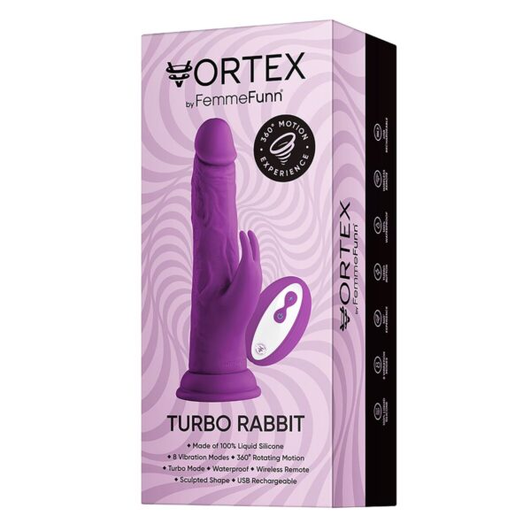Realistyczne dildo FemmeFunn Fioletowy - obrazek 7