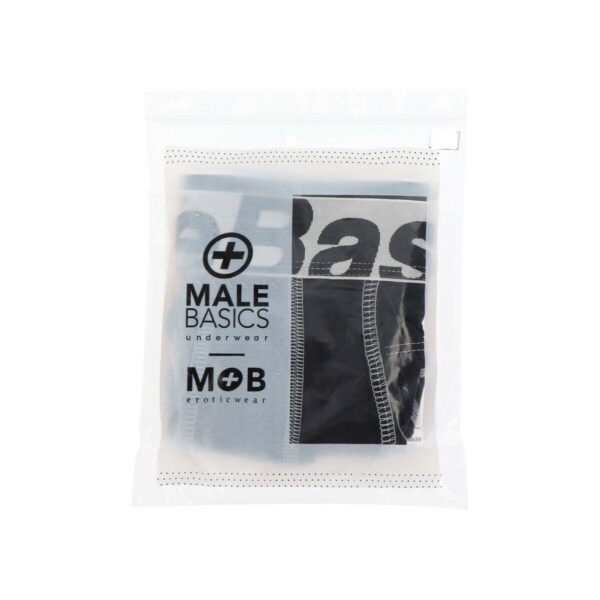 Stringi Mob Eroticwear Czarny L/XL - obrazek 7