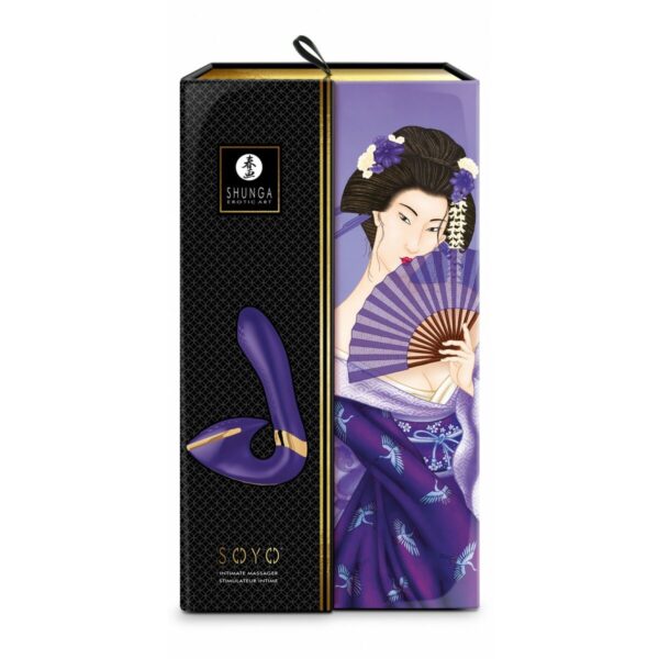 Masażer Shunga Soyo Fioletowy - obrazek 4