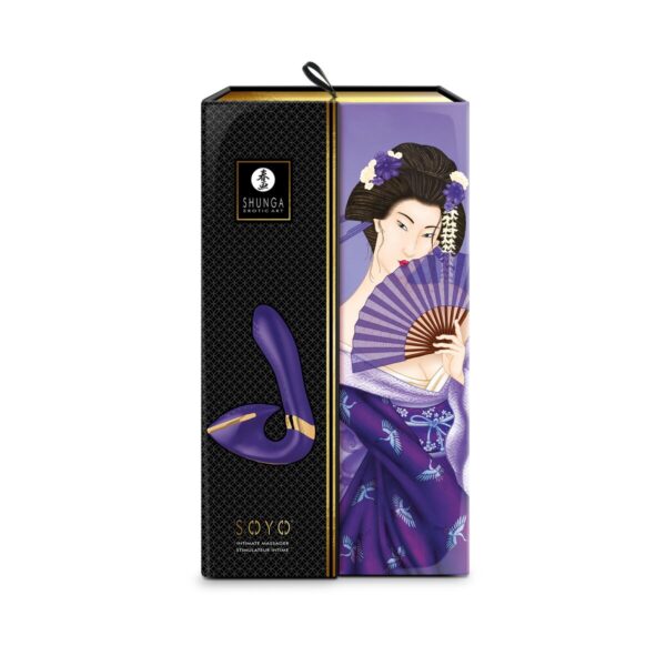 Masażer Shunga Soyo Fioletowy - obrazek 6