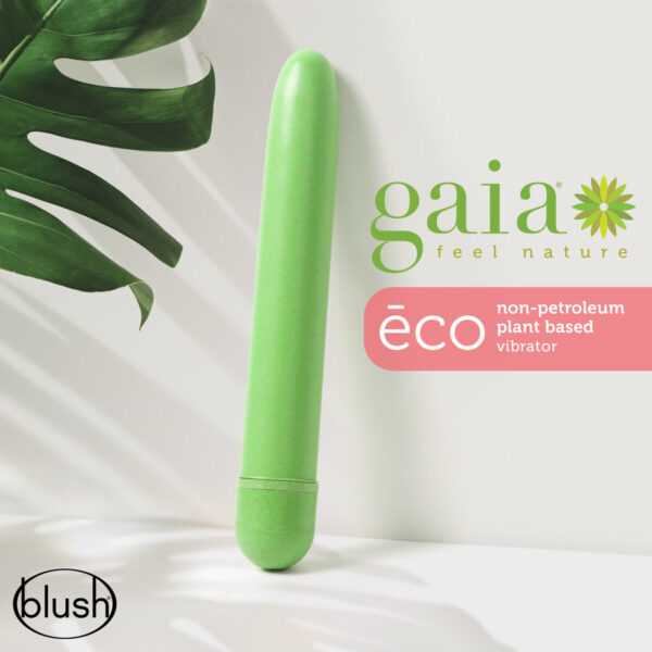 Wibrujący pocisk Blush Gaia Kolor Zielony - obrazek 6