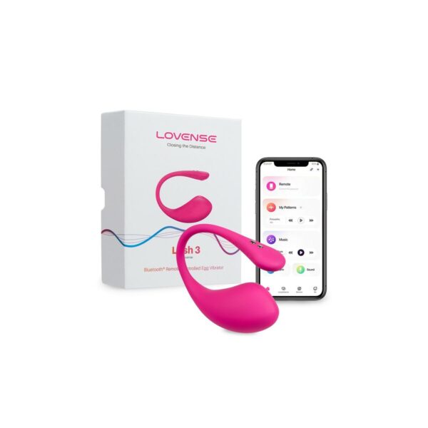 Masażer dla par Lovense Lush 3 Różowy - obrazek 2