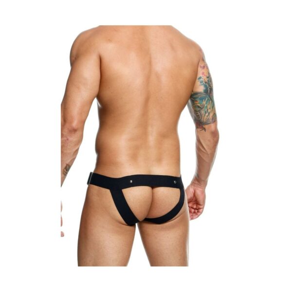 Stringi Mob Eroticwear Czarny - obrazek 3