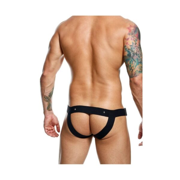 Stringi Mob Eroticwear Czarny - obrazek 4