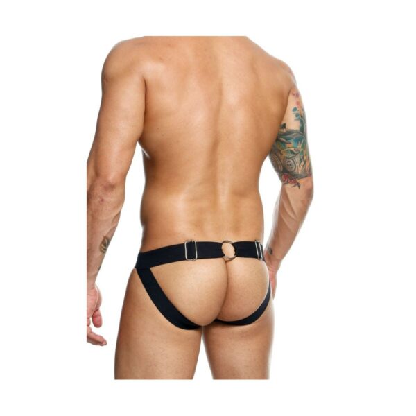 Stringi Mob Eroticwear Czarny - obrazek 3