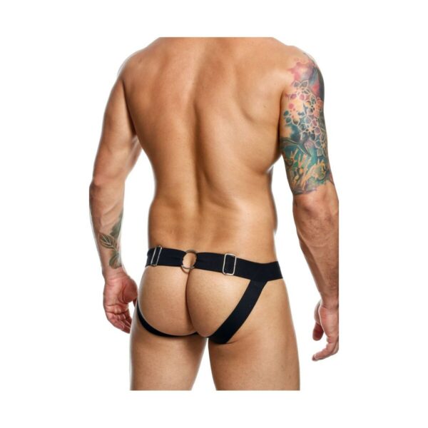 Stringi Mob Eroticwear Czarny - obrazek 4