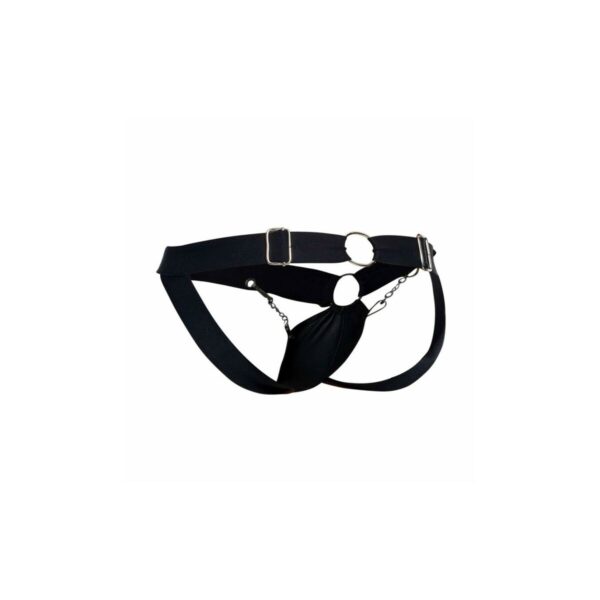 Stringi Mob Eroticwear Czarny - obrazek 6