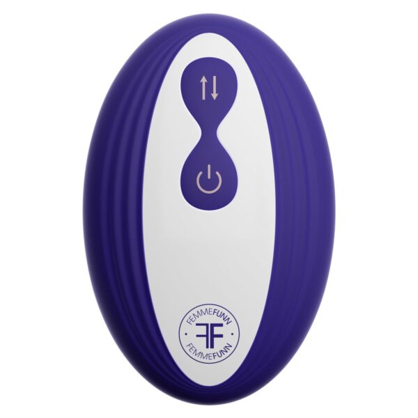 Realistyczne dildo FemmeFunn Fioletowy - obrazek 6