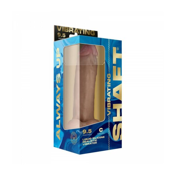 Realistyczny wibrator Shaft C 9.5 - PINE - obrazek 2