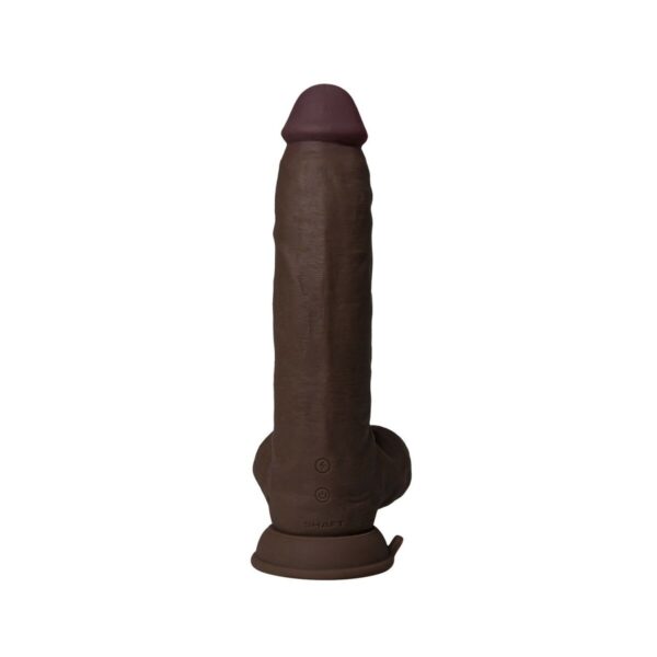 Realistyczny wibrator Shaft C 9.5 - MAHOGANY - obrazek 6