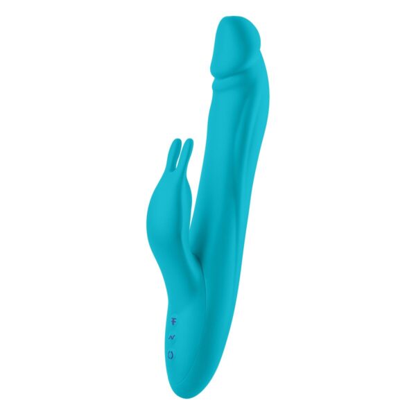 Wibrator punktu G FemmeFunn BOOSTER RABBIT XL Niebieski - obrazek 4