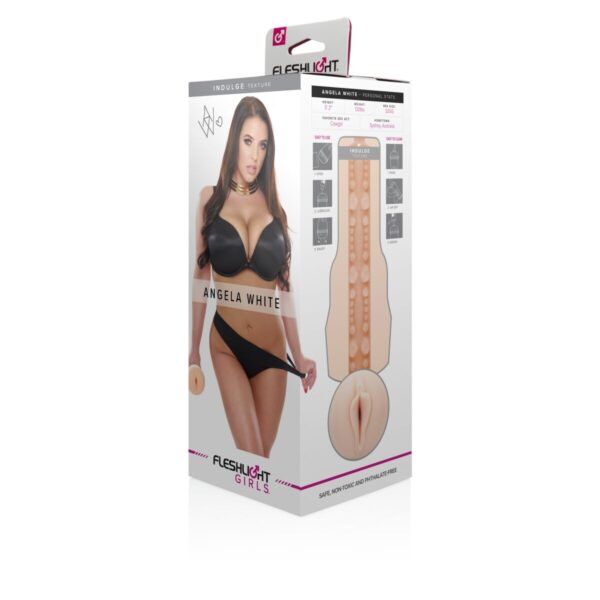 Masturbator Fleshlight Angela White Indulge  Biały - obrazek 2