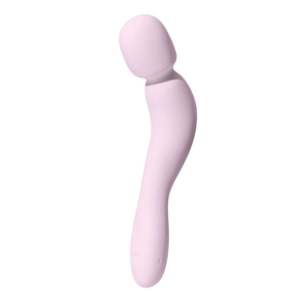 Wibrator Dame Com Wand Massager Quartz Biały Różowy - obrazek 4
