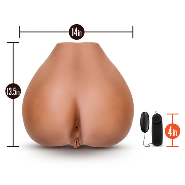 Endurance masturbator w kształcie tyłka Blush X5 Mięso - obrazek 6