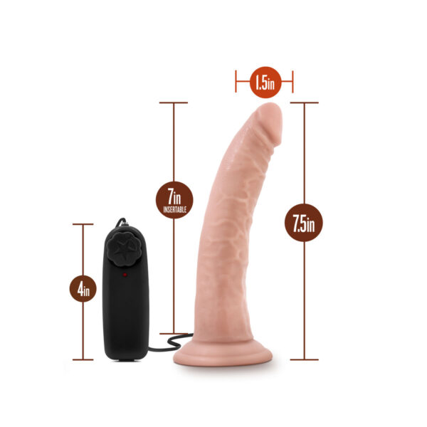Realistyczne dildo Blush Dr Skin PVC Ø 4,1 cm (17,7 cm) - obrazek 7