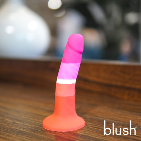Dildo Blush Avant Wielokolorowy - obrazek 3