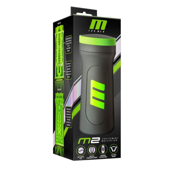 Endurance masturbator w kształcie tyłka Blush M for Men Czarny - obrazek 8