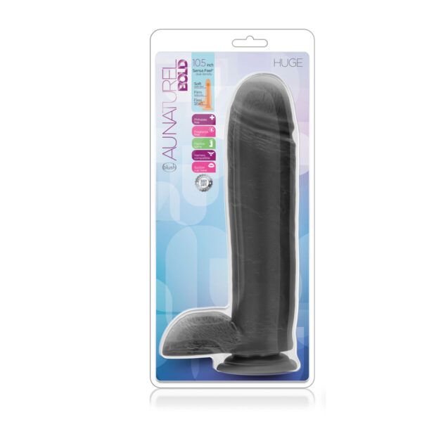 Realistyczne dildo Blush Au Naturel TPE Ø 6,3 cm (21,6 cm) - obrazek 3