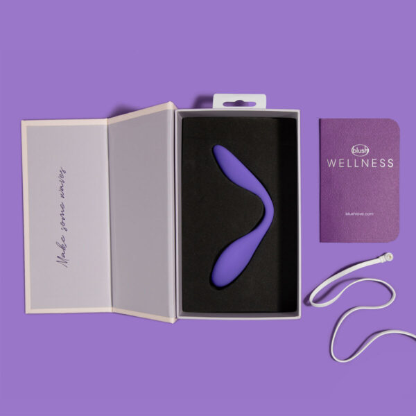 Masażer dla par Blush Wellness Fioletowy - obrazek 3