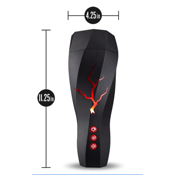 Endurance masturbator w kształcie tyłka Blush M for Men Storm Biały - obrazek 8