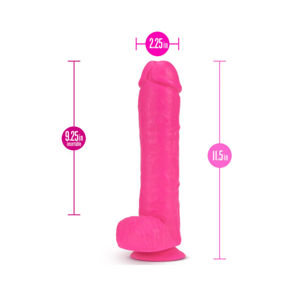 Realistyczne dildo Blush Neo PVC Ø 5,3 cm (21,6 cm) - obrazek 3