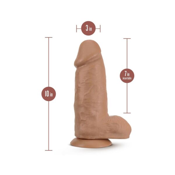 Dildo Blush Au Naturel Brązowy Ø 7,4 cm - obrazek 5
