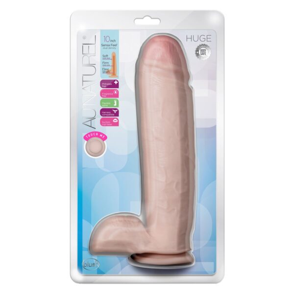 Realistyczne dildo Blush Au Naturel TPE Ø 5,8 cm (21,5 cm) - obrazek 6