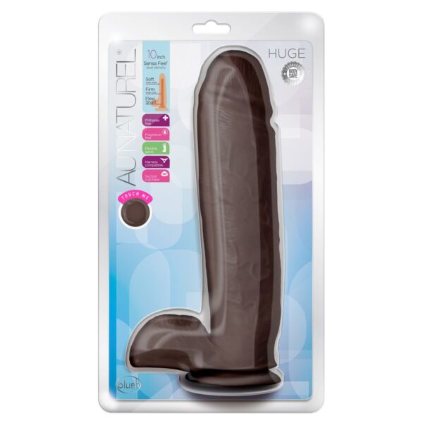 Realistyczne dildo Blush Au Naturel TPE Ø 5,8 cm (21,5 cm) - obrazek 6