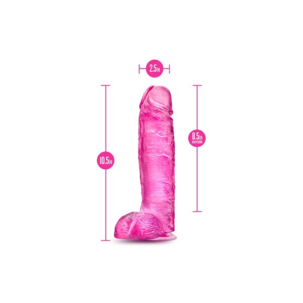 Realistyczne dildo Blush B yours TPE Ø 6 cm (21,6 cm) - obrazek 4