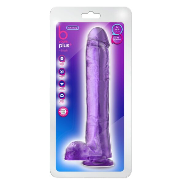 Realistyczne dildo Blush B yours TPE Ø 6,3 cm - obrazek 6
