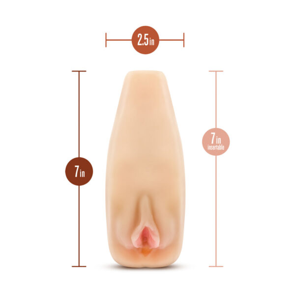 Endurance masturbator w kształcie tyłka Blush M for Men Natasha Mięso - obrazek 3