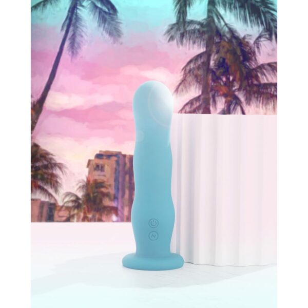 Wibrator analny Blush Impressions Miami Niebieski - obrazek 2