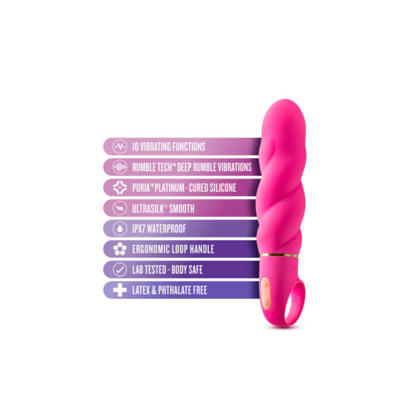 Wibrator Blush Aria Różowy - obrazek 7