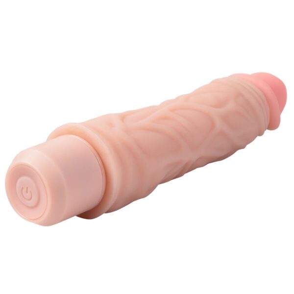 Realistyczne dildo Blush Dr Skin Silikon ABS Ø 5 cm (17,7 cm) (21,5 cm) - obrazek 3