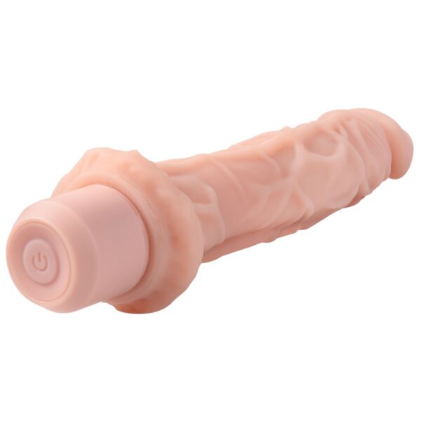 Realistyczne dildo Blush Dr Skin Silikon ABS Ø 4,9 cm (21,5 cm) - obrazek 3