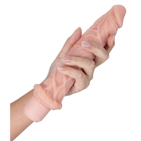 Realistyczne dildo Blush Dr Skin Silikon ABS Ø 4,9 cm (21,5 cm) - obrazek 4