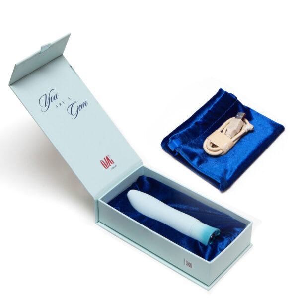 Mini Wibrator Blush Gem Ardor Niebieski - obrazek 8