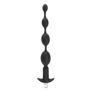 Koraliki analne Tantus Wibrator Czarny Silikon Silikon/ABS