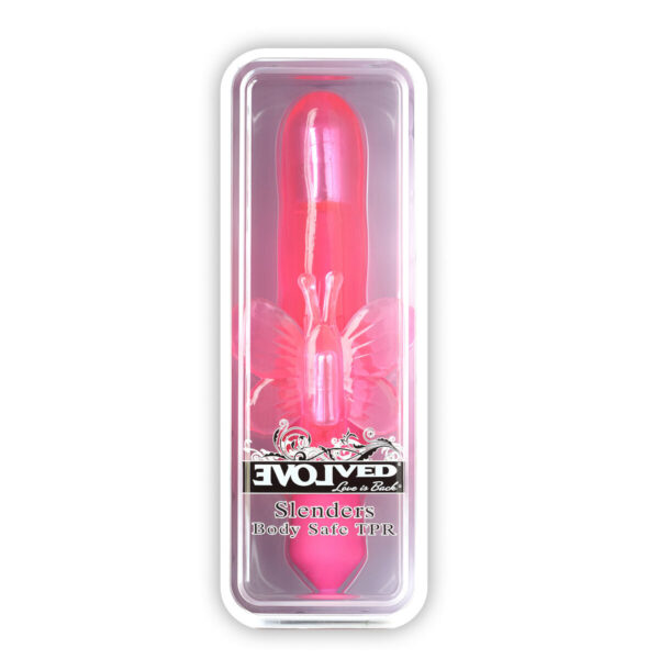 Wibrator punktu G Evolved Slenders Flutter Różowy Motyl - obrazek 8