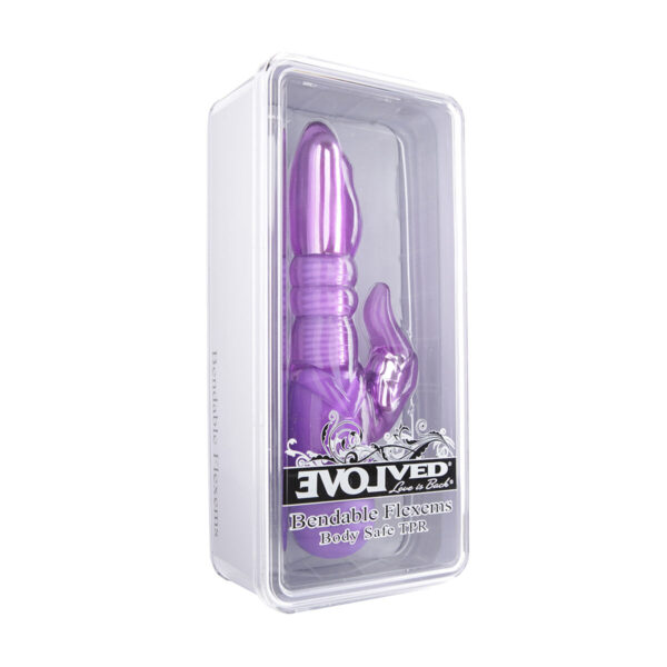 Wibrator punktu G Evolved Flexems Fioletowy - obrazek 7