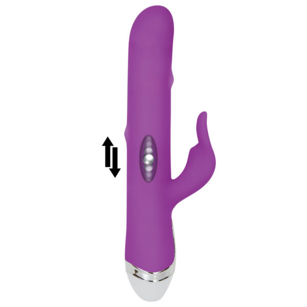 Wibrator punktu G Evolved Rabbit Fioletowy - obrazek 5