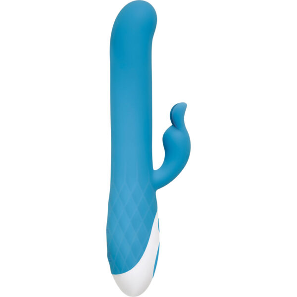 Wibrator punktu G Evolved Big Soft Bunny Niebieski - obrazek 2