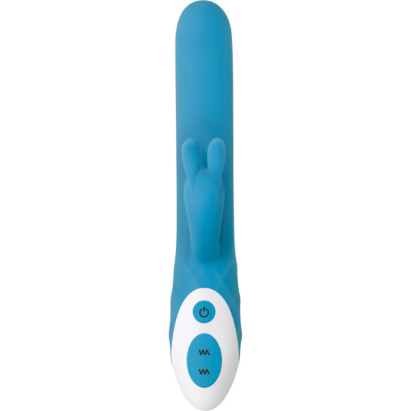 Wibrator punktu G Evolved Big Soft Bunny Niebieski - obrazek 4