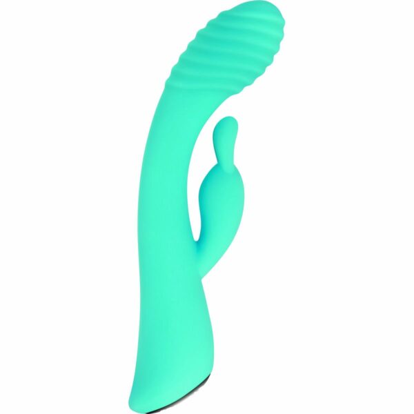 Wibrator punktu G Evolved Bunny Niebieski - obrazek 3