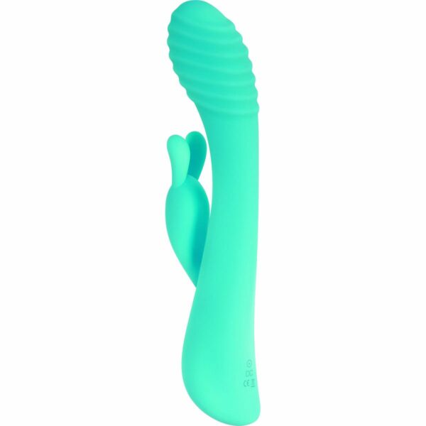 Wibrator punktu G Evolved Bunny Niebieski - obrazek 4