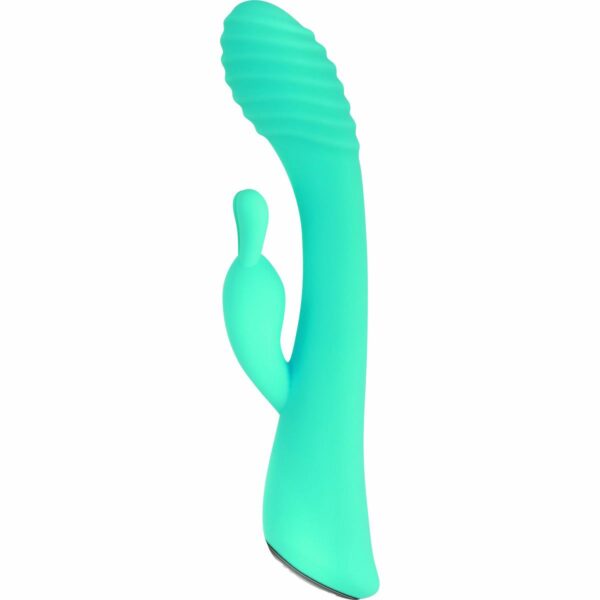 Wibrator punktu G Evolved Bunny Niebieski - obrazek 6