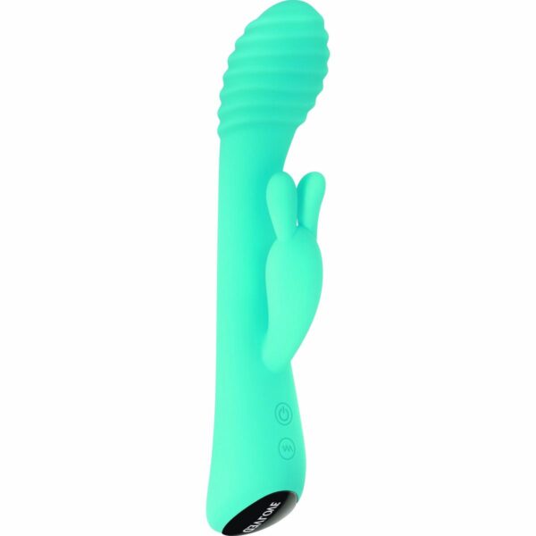 Wibrator punktu G Evolved Bunny Niebieski - obrazek 8