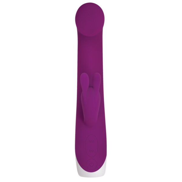 Wibrator punktu G Evolved Bunny Fioletowy - obrazek 4