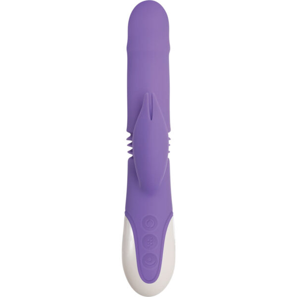 Wibrator punktu G Evolved Bunny Fioletowy - obrazek 3