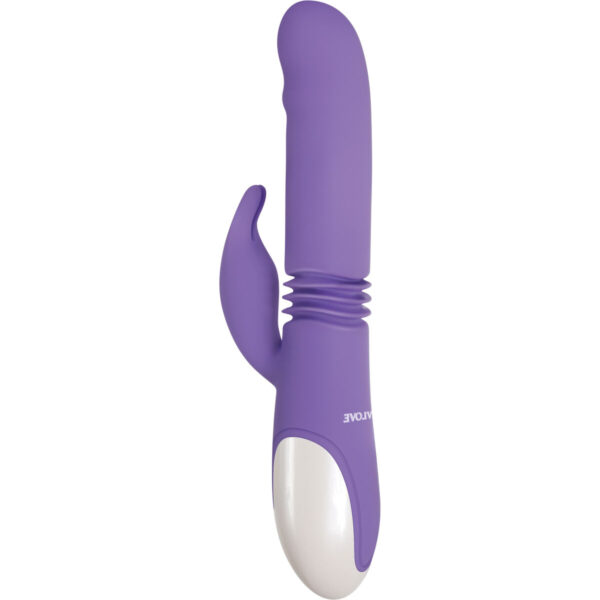 Wibrator punktu G Evolved Bunny Fioletowy - obrazek 4